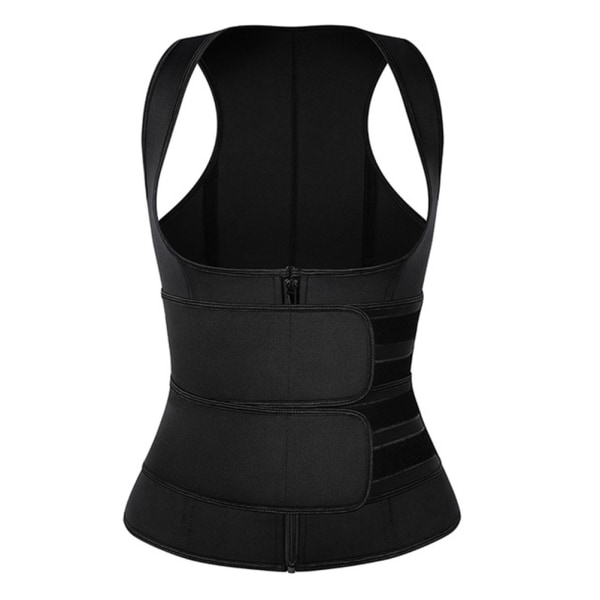 Naisten waist trainer vetoketjuliivi säädettävä neopreeninen vartalonmuotoilija Cincher tankkivyötärölle muotoileva vaatteet