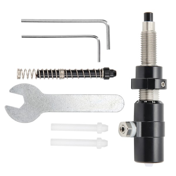 Recurve Bow Stabilisator Sidokudde Kolv Aluminiumlegering plast med installationsverktyg