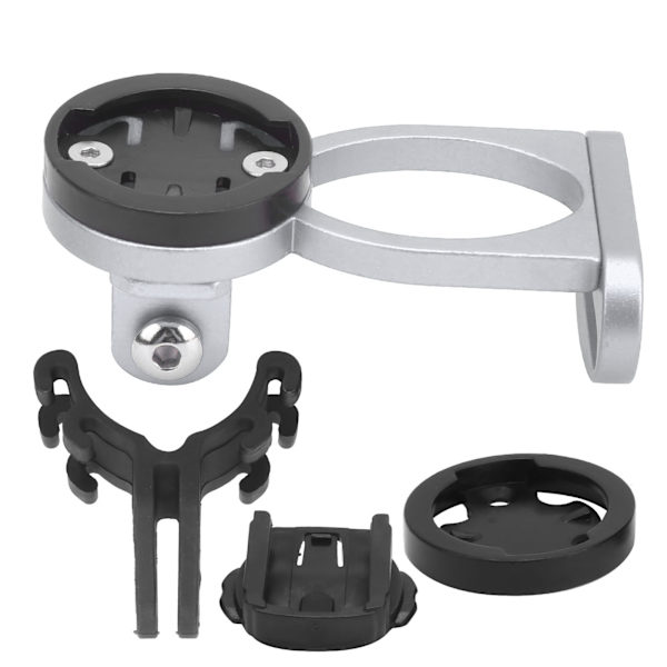 Styrhöjningsfäste för cykelcomputer i aluminiumlegering med ficklampafäste Adapter Titanfärg