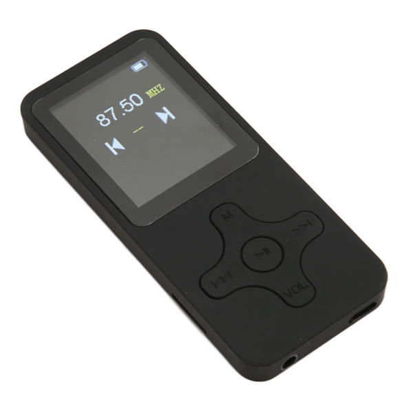 MP3-spiller Bluetooth 5.0 Videoavspilling FM-radio Elektrisk bokopptaker Vekkerklokke HiFi musikkspiller med høyttaler