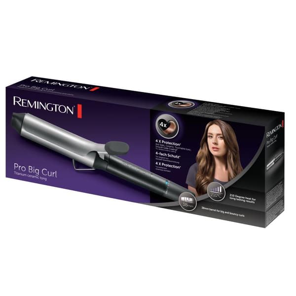 Remington Pro Big Curl (38mm kiharrin) Monivärinen Musta, Harmaa Sort, Grå multicolor