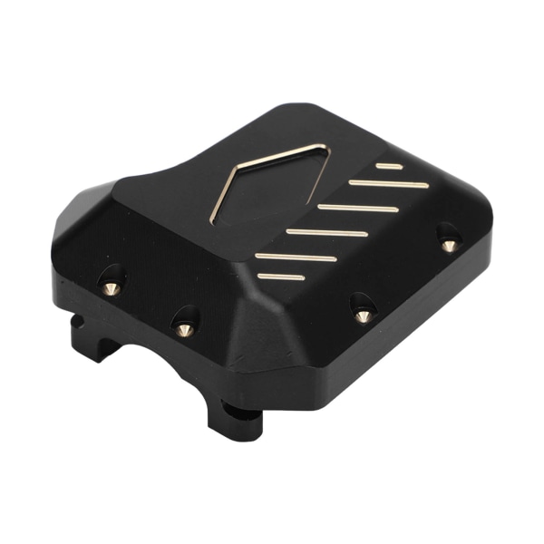 RC Diff Kåpa Svart Mässing Axel Kåpa Rost Slitstark RC Uppgraderings Reservdelar för RC Crawler Bil
