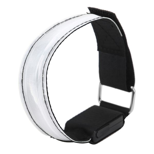 Outdoor Night Run Armband Light med LED Rechargeale Lattice Light Reflexive Lattice BandWhite
