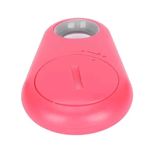 Trådlös Smart Tracker Bluetooth Anti Lost Alarm Sensor Enhet för Barn Husdjur Plånbok Bagage Rosa