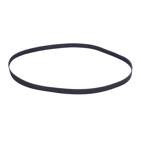 Platespillerbelte i sort gummi med god elastisitet til fonografplatespillerbelte (200 mm)