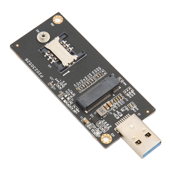 USB3.0 4G-moduulin sovitinkortti NGFF M.2 Key B - USB 3.0 -sovitin SIM-korttipaikalla 4G 5G -moduulille