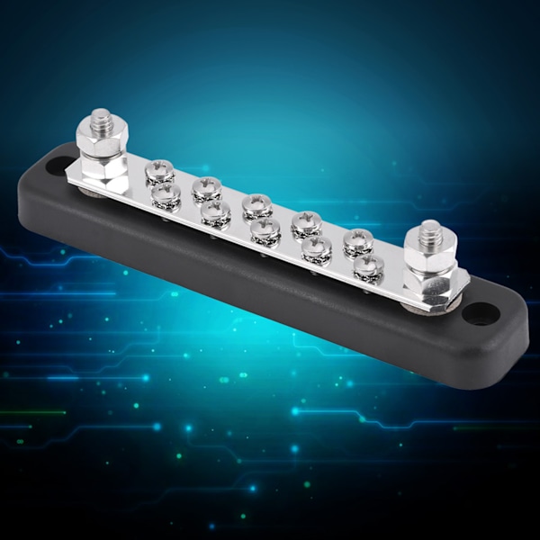 10 Positioner Bus Bar Elektrisk Terminalforbindelsesblok med 2 Stud AC 130A DC 150A