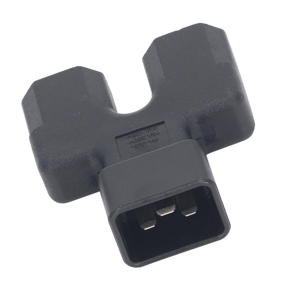 IEC320 C20 til Dual IEC320 C21 Strømadapter C20 Han til Dual C21 Hun 1 in 2 Out AC Power Adapter til PDU Server 125V-250V