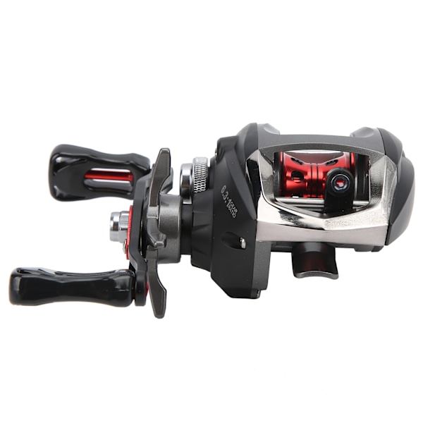 Baitcasting Reel 10kg Max Drag High Speed ​​Fishing Reel Suolaisen makean veden kalastuspyörä Oikean käden pyörä