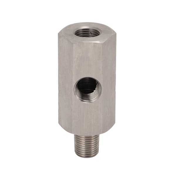 Olietrykssensor Rustfrit Stål 1/8NPT Olietrykssensor Konnektor til OE Olietrykstransmitter Autodele