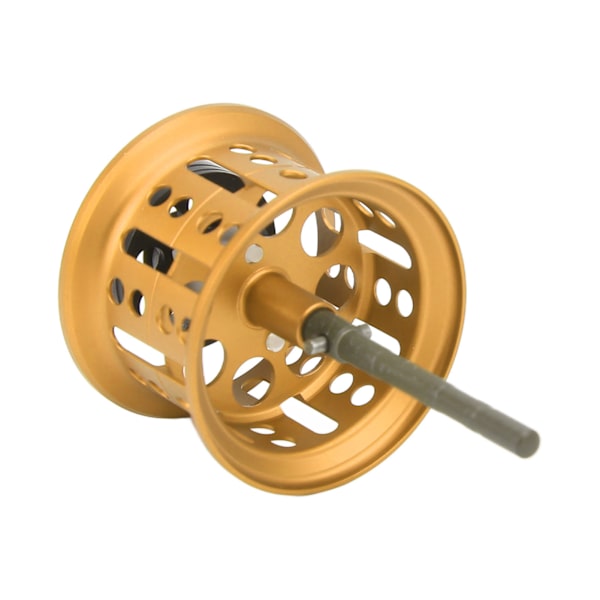 Baitcasting Fiskehjul Wire Cup Aluminiumslegering Micro Line Cup Spolespole til fiskeri DIY Modificeret Tilbehør Guld