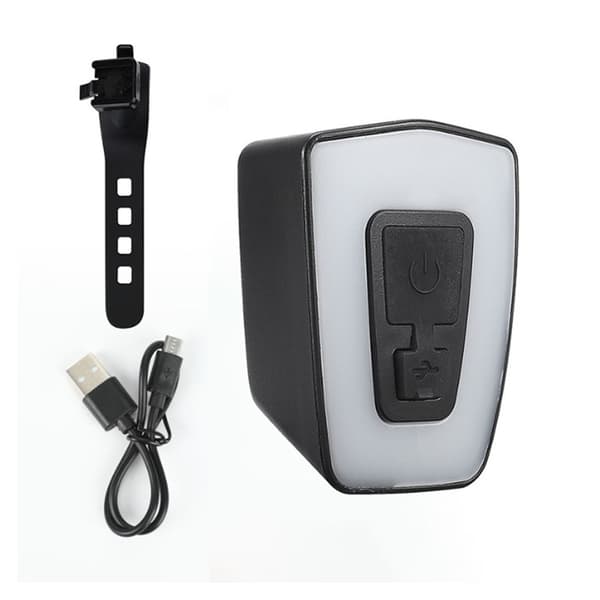 Sykkellys Baklys USB-Lading Blinklys 3 Moduser for Sykkel Scooter