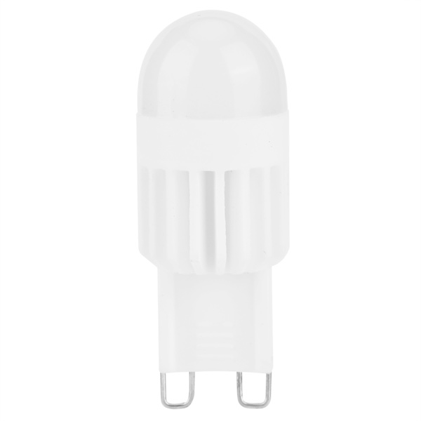 10 stk. 3W G9 BiPin-sokkelpære 5LED-pærer til lysekrone, loftslampe, væglampe 230V