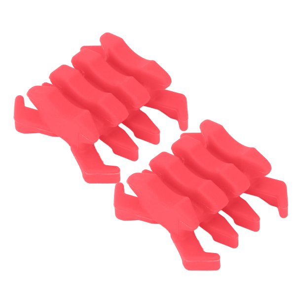 1 par gummibueskydning bue lemmer Vibrationsdæmper dæmper Krabbeformet stabilisator til spaltede lemmer Sammensatte buer Rød