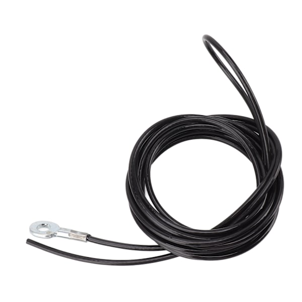 Trissa Kabel Stål Fitness Kabel Svart Justerbar Stark Belagd Trissmaskin Tillbehör för Gym Hemmaträning Övning 5m / 16.4ft