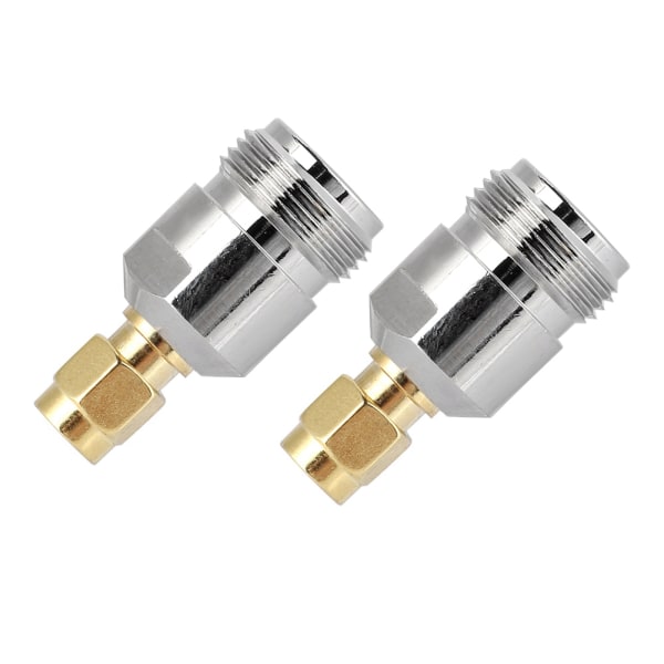 2 STK N til SMA-kontakt N-type hunn til SMA hann RF koaksial antenneadapter