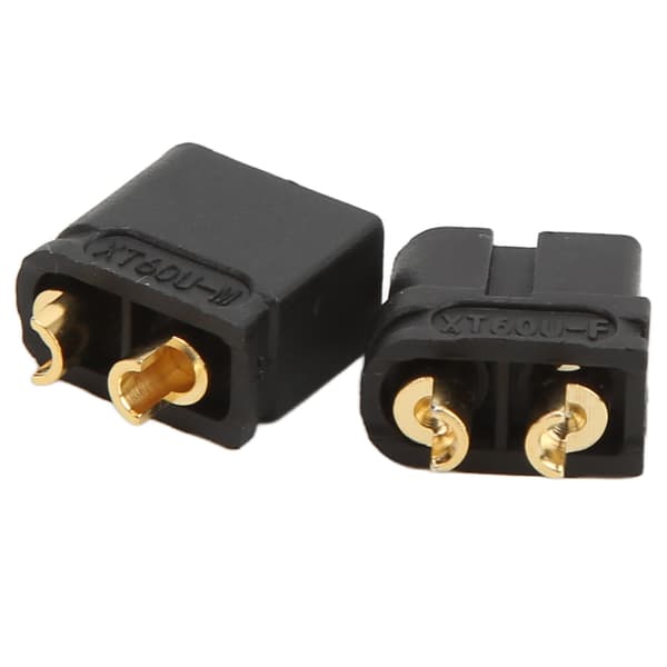 XT60U Han- og Hun-stik Universal Guldbelagt Stik Egnet til RC Modelbil Flymodel