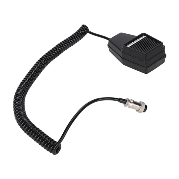 4-stifts flygkontakt Walkie Talkie-högtalare HiFi-ljud CB-radiohögtalare med 360° bakklämma
