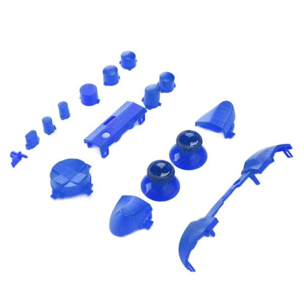 Fullständiga Knappmoddningskit Trigger Full Trigger Modul Set för XBOX Series X för XBOX Series S Kontroller Transparent Blå