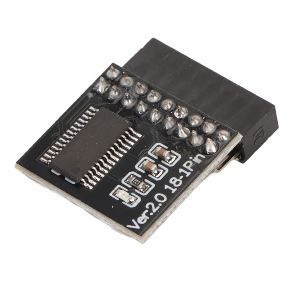 TPM 2.0-modul LPC-interface Stabil Høj sikkerhed Holdbart materiale 18-pin LPC-modul til Asrock bundkort