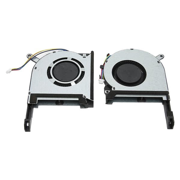 CPU GPU Køleventilator 4 Pin God Varmeafledning Laptop Køleventilator til Asus TUF Gaming FX505DU til FX505DY til FX505DD CPU GPU Ventilator