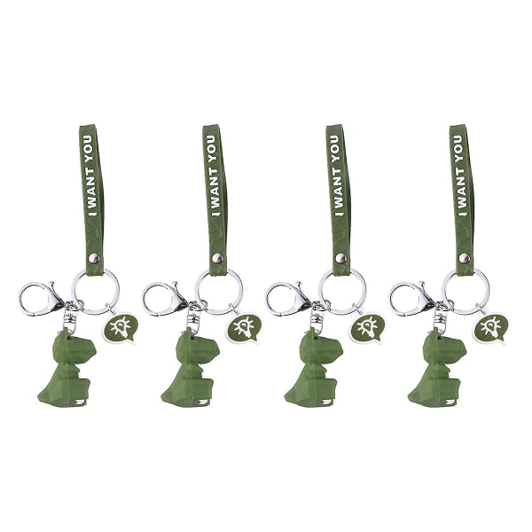 4kpl Couples Gift Key Ring Avaimenperät Koristeet Creative Key Holder