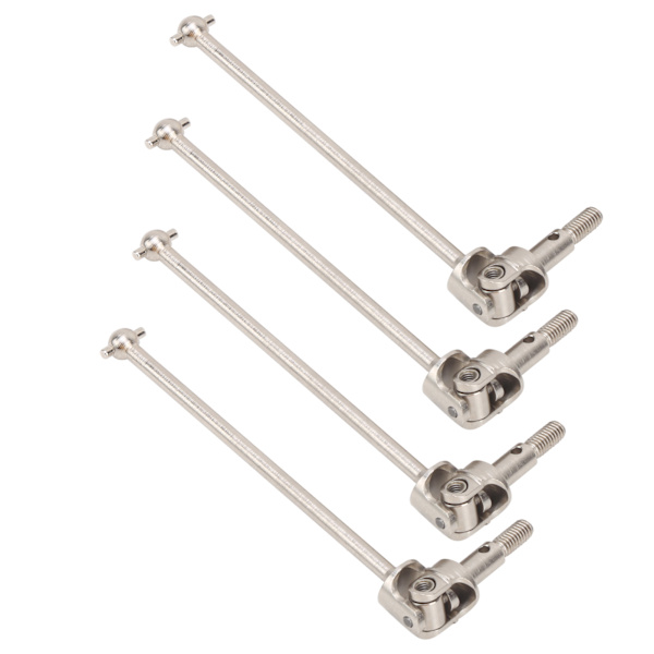 4 kpl universal teräksinen kääntöakseli RC lisävaruste sopii HSP 94111 1/10 RC CarSilver