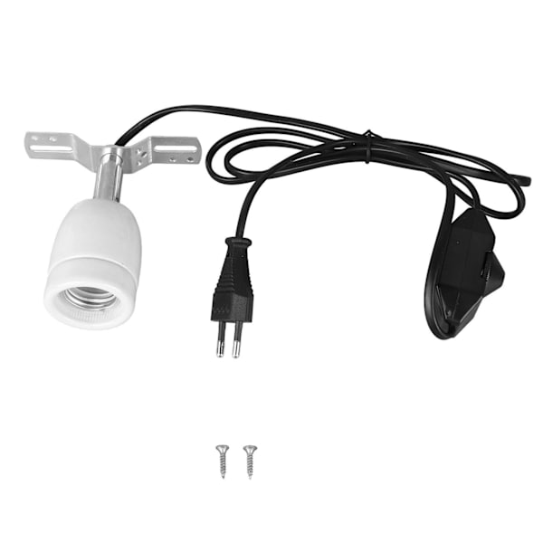 Reptil Varmelampe Professionel Simuleret Solskin 500W E27 Fatning Sikker Reptil Solbadslampe til Reptiler Firben Slanger EU Stik 220V‑250V