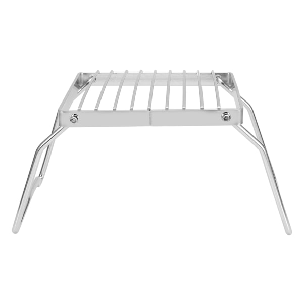 Bærbar Mini Grill i Rustfritt Stål - Sammenleggbar BBQ Grill for Utendørs Piknik og Fest