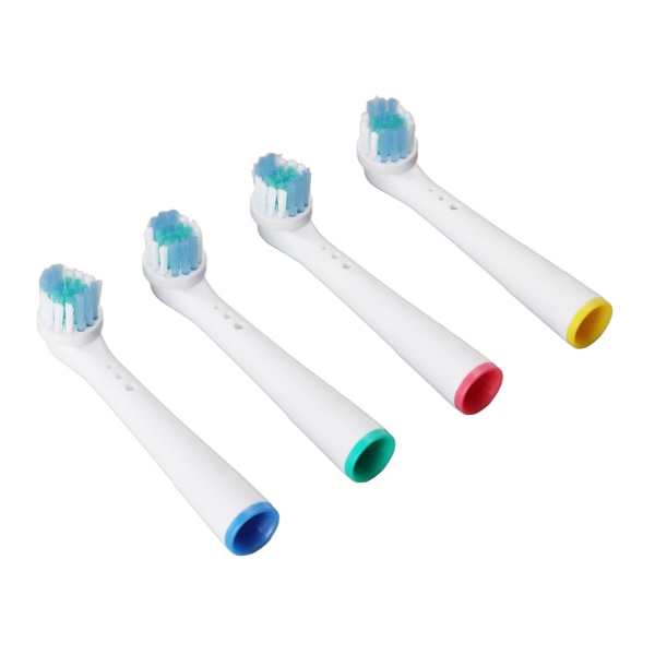 4 STK elektrisk tannbørste erstatningshode myke børster for Oral B Braun D10 D16 DB4510 DB4010