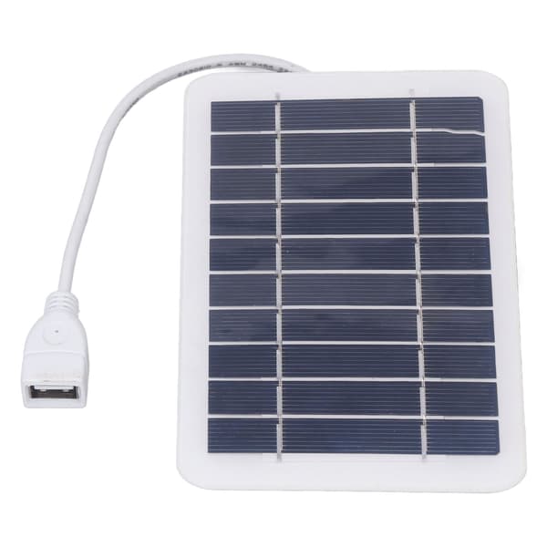 Solpanel Bærbar Udendørs Solpaneloplader til Kamera Mobiltelefon Mobil Power Pack 2W 5V