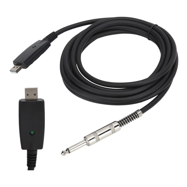 JORINDO JD6222 3M USB Han til 6,35 mm Han Guitar Kabel Audio Adapter