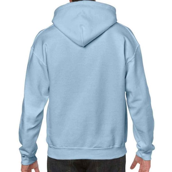Gildan Unisex Voksen Heavy Blend Hettegenser L Lyseblå Light Blue L