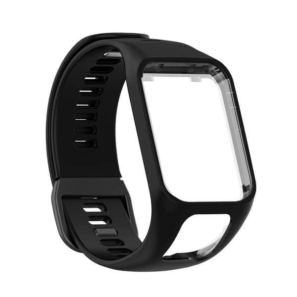 TomTom Smart Armbånd Stropp Kompatibel Runner 23 Spark Silikon Vanntett Erstatning Armbåndsrem
