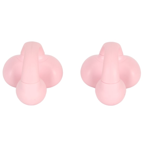 Clip On Bluetooth -nappikuulokkeet IPX5 Vedenpitävät Open Ear Langattomat korvapidikkeet Kuulokkeet case iPhone-puhelimelle Pink