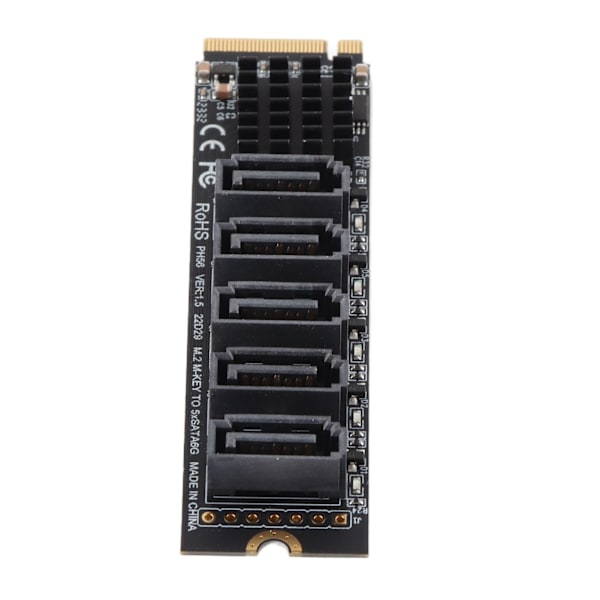 Adapterkort PCIE M.2 till SATA3.0-enhet Gratis hårddisk-omvandlare för OS X för Llinux för Windows