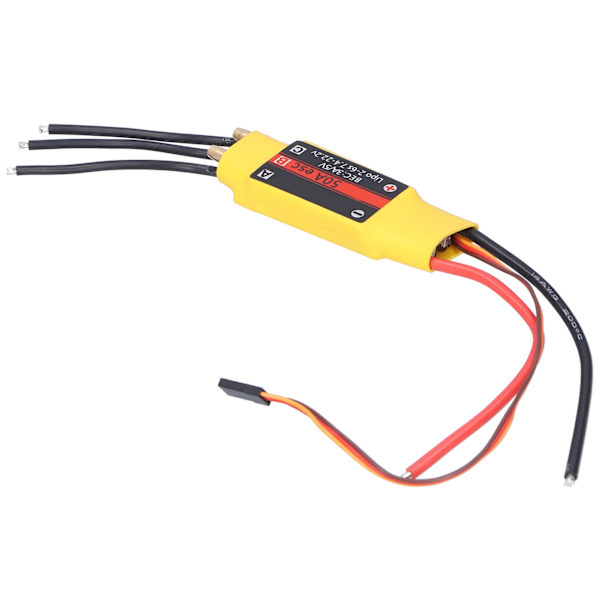 50A 2-vägs borstlös ESC elektronisk hastighetsregulator tillbehör för RC båtmodell