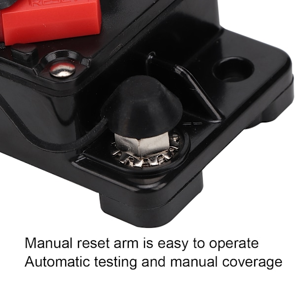 12V 30A/40A/60A Auton stereon äänentoiston palautuva sulake (30A)