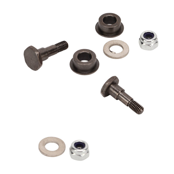 Styretrinnskrue Profesjonell 14mm stål Rustfri erstatning RC Styretrinnskrue for RC-bildeler Svart