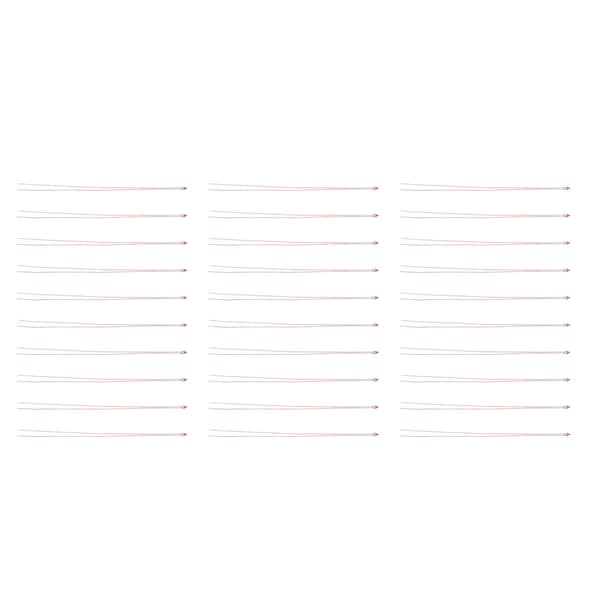 30 stk. Termistor NTC Glasforseglet Enkeltendet Termisk Modstand til 3D Printer Termometer MF51-103F-B3470-L65 10K B3470