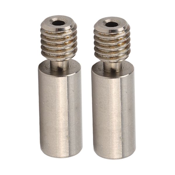 2 stk. All Metal Hotend Halsrør Høj Nøjagtighed Slick Indre Hot End Halsrør Slange til 3D Printer Spejl Finish Type