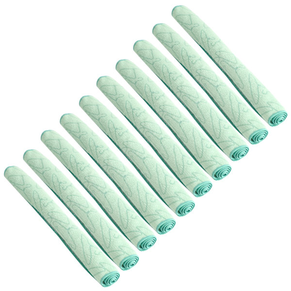 10 stk. Reaktivt trykt farvet håndklæde Absorberende mikrofiberhåndklæde til badeværelse Køkken 40x40cm
