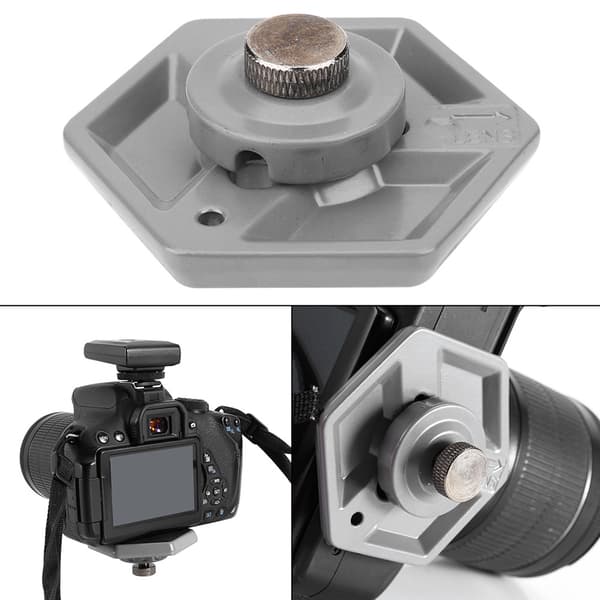 Snabbkopplingsplatta för Manfrotto 030‑14 RC0 3063 - Hexagonal Design