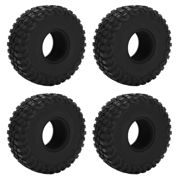4st 120mm RC Däck Flexibla Stark Dämpning Prestanda Lätt Vikt Universella Fjärrkontroll Biltillbehör