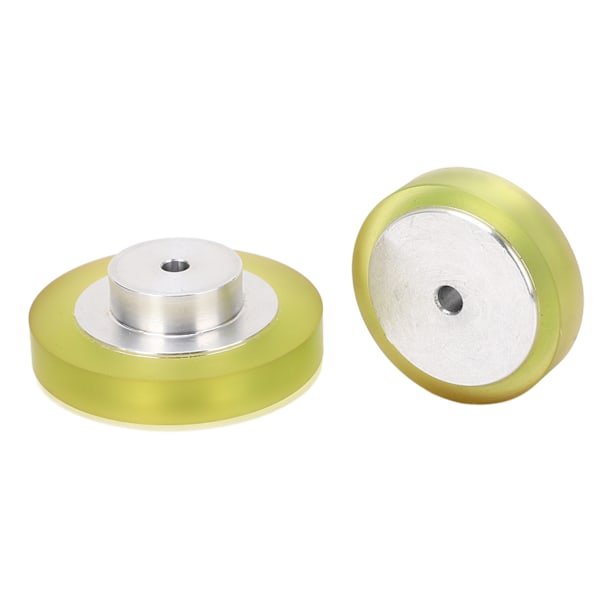 2Pcs Meter Length Counter Rolling Wheel Set Compact Stable Encoder Synchronous Wheel Kit 6mm Hole Diameter