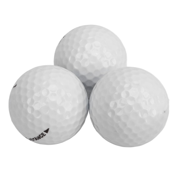 3 stk Dobbeltlags golføvelsesballer Utendørs sport golfspilltrening kampkonkurranseballer