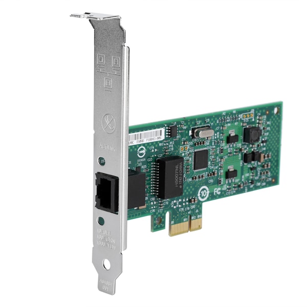 För INTEL 82574L Gigabit PCI e Nätverksadapterkort Desktop 1000Mbps NIC LED-indikator