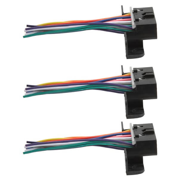 3 stk. 16-benet hun OBD2 kabelstik J1962F diagnostisk adapter til biler