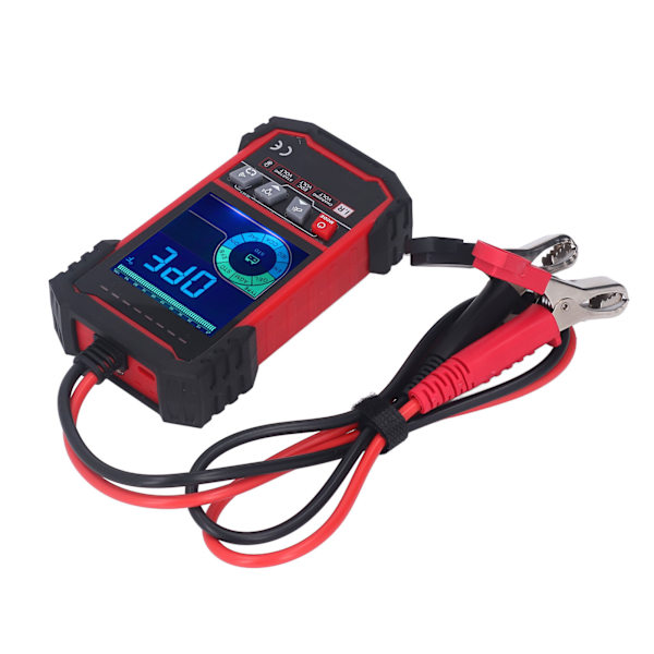 12V 24V Batteritest Färgskärm Batterilast Analysator Bilcell Laddningskapacitet Detektor