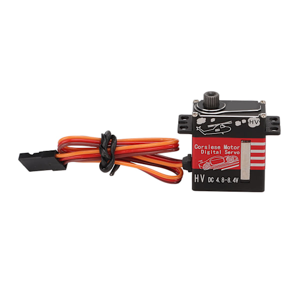 D2007MG Metal Gear Digital Servo Holdbar 180 Graders Digital RC Servo til RC Bil Helikopter